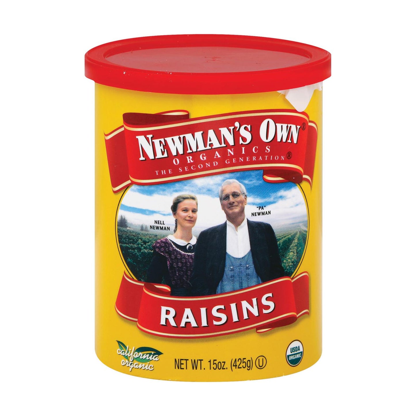 Newman's Own Organics - Pasas - Caja de 12 - 15 Oz.