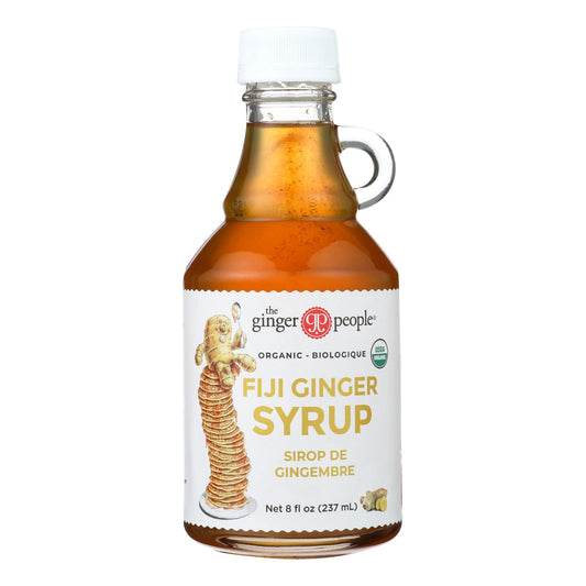 The Ginger People Organic Ginger Syrup  - Case Of 12 - 8 Fz