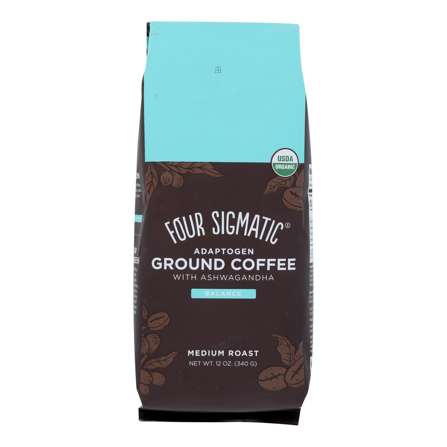 Four Sigmatic - Adaptógeno de Café Ashwagn - Caja de 8-12 Oz