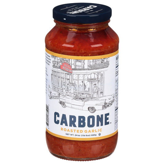 Carbone - Salsa De Ajo Asado - Caja De 6-24 Oz