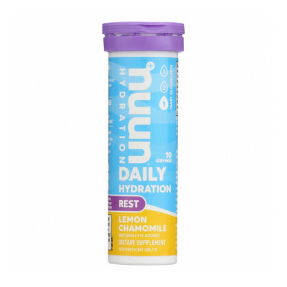 Nuun Hydration - Drink Tab Rest Lemon Chamom - Case Of 8 - 10 Tab