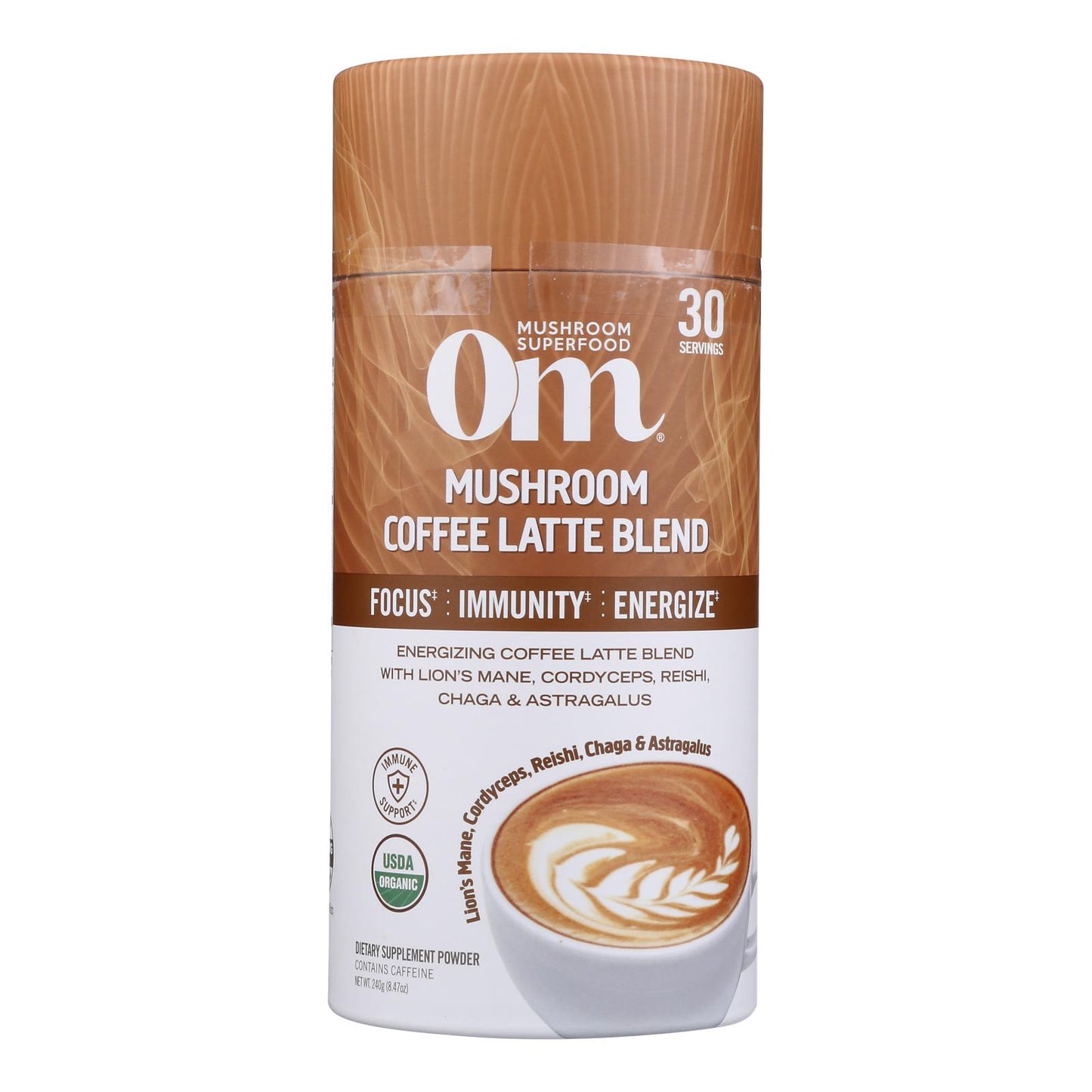 Om - Mezcla de café con leche - 1 cada uno -8.47 oz