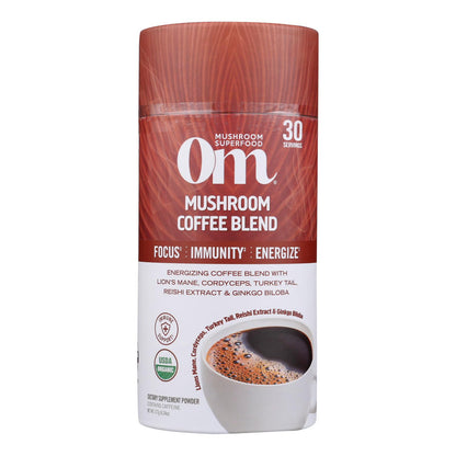 Om - Mezcla de café con champiñones - 1 cada uno -6.24 oz