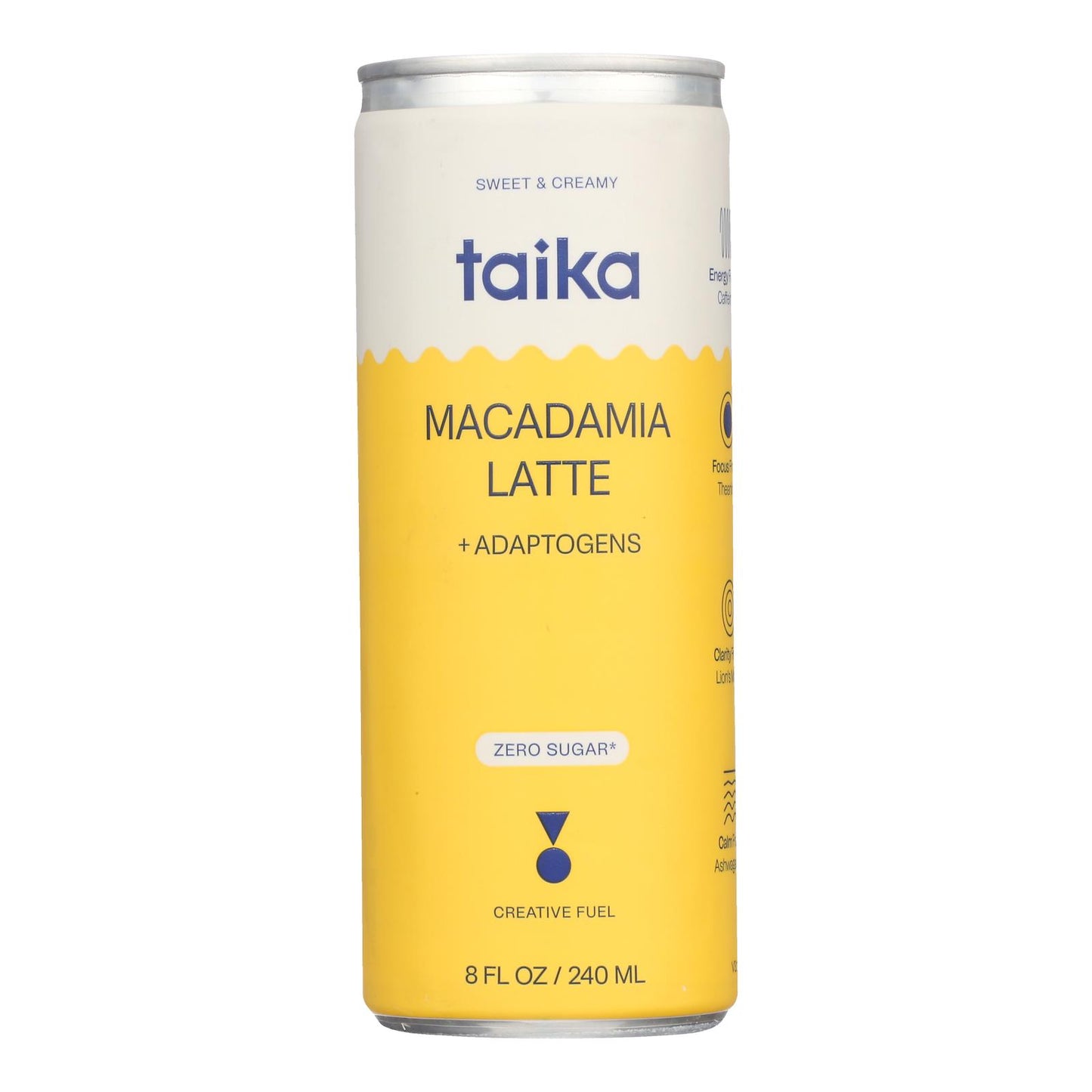 Taika - Café Macadamia Latte - Caja de 12-8 onzas líquidas