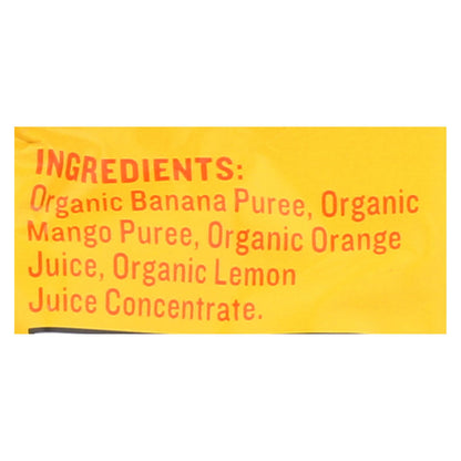 Peter Rabbit Organics Fruit Snacks - Mango Banana And Orange - Case Of 10 - 4 Oz.