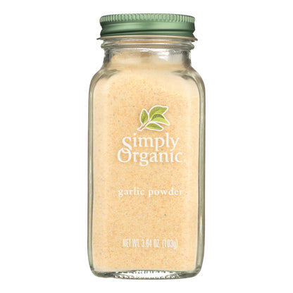 Ajo en polvo Simply Organic - Caja de 6 - 3.64 oz.