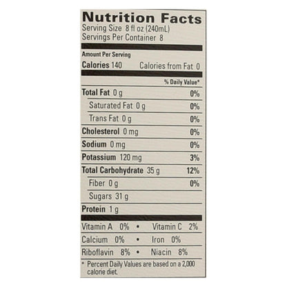 Jugo de manzana orgánico de Martinelli - Caja de 6 - 64 onzas líquidas.