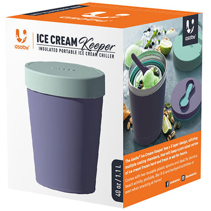 Asobu Vacuum Insulated Ice Cream Pint Cooler Keeps