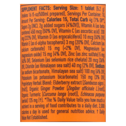 Nuun Hydration - Drink Tab Immun Bbry Tang - Case Of 8 - 10 Tab