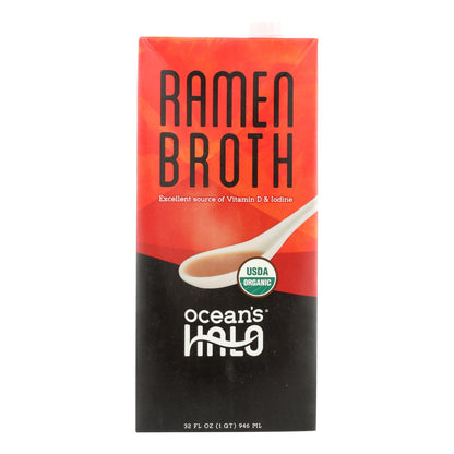 Ramen de caldo Halo de Ocean - Caja de 6 - 32 Fz