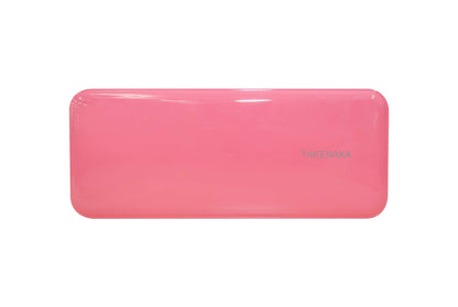 TAKENAKA CUTLERY CASE A set of Fork, Knife, and Spoon, Eco-Friendly Lunch Accessory, Made in Japan, Bento Box (Lemon Zest)