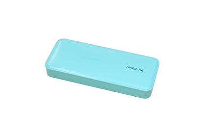 TAKENAKA CUTLERY CASE A set of Fork, Knife, and Spoon, Eco-Friendly Lunch Accessory, Made in Japan, Bento Box (Lemon Zest)