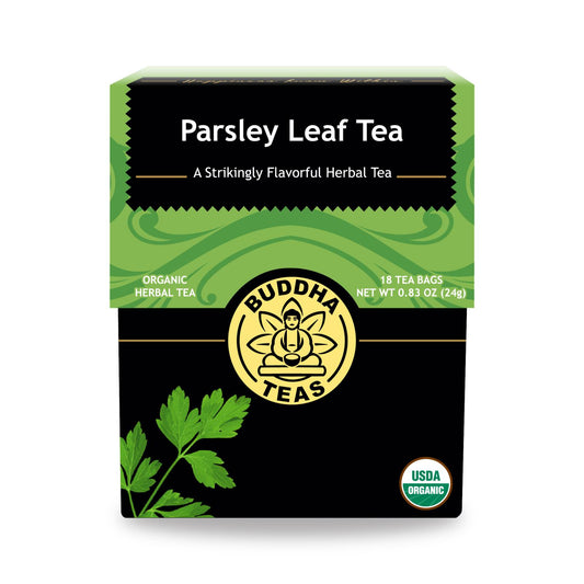 Buddha Teas - Organic Tea - Parsley Leaf - Case Of 6 - 18 Count