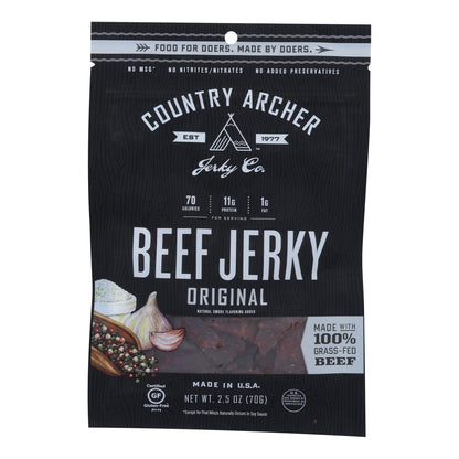 Country Archer - Jerky Original Beef - Caja de 12-2.5 Oz