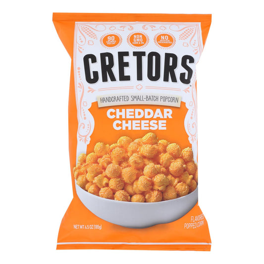 G.h. Cretors Just The Cheese Corn - Cheese Corn - Case Of 12 - 6.5 Oz.