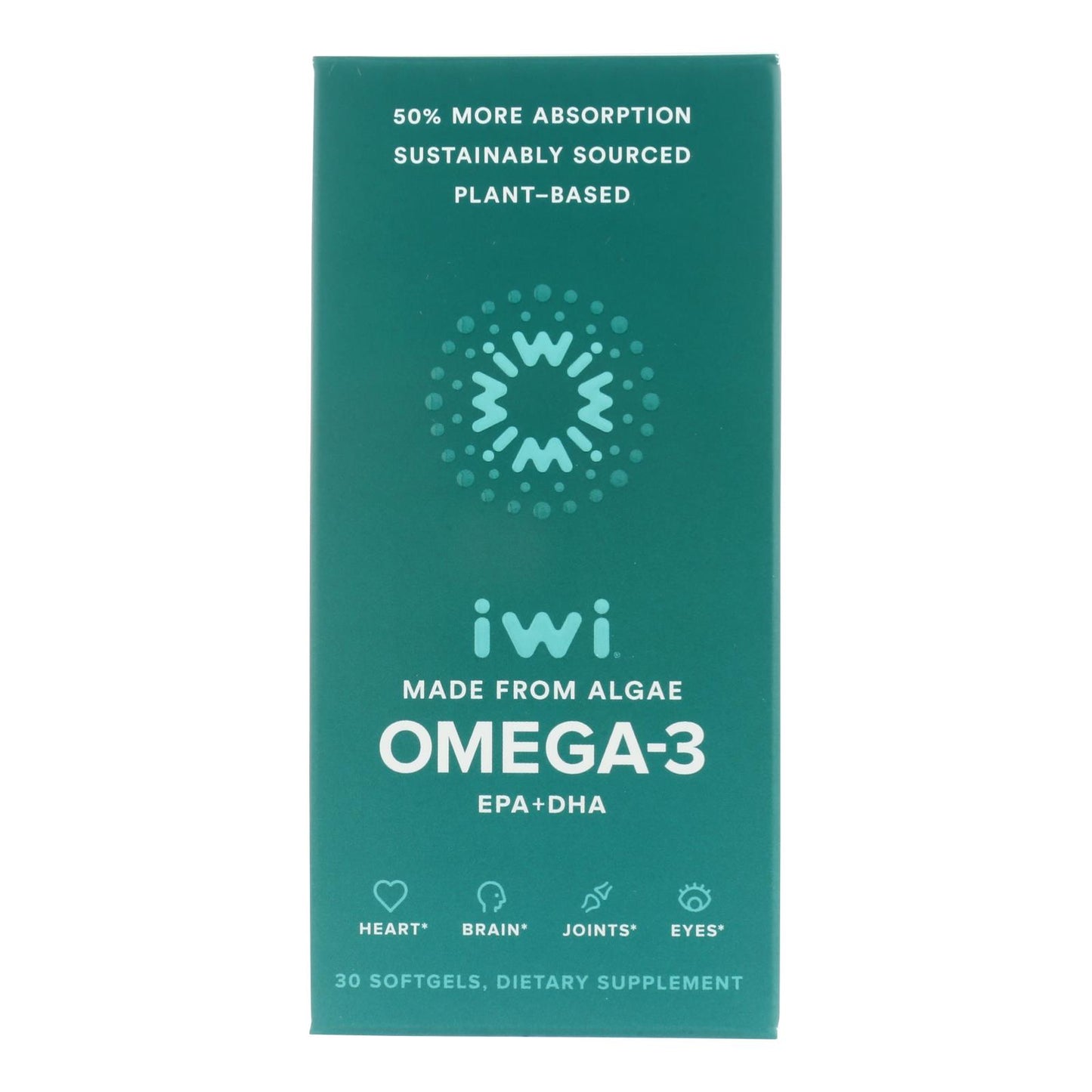 Iwi - 补充 Alge Epa/dha Omega3 - 1-30 粒胶囊