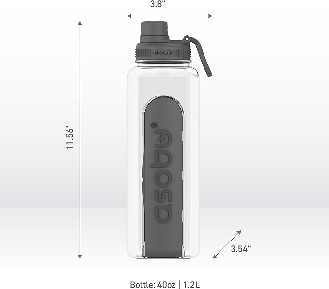 Asobu Electrolyte Bottle - Black