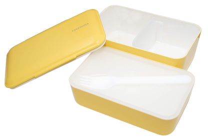 TAKENAKA Bento Bite Dual from, Eco-Friendly and Sustainable Japanese Style Bento Lunch Box (Pistachio Green)