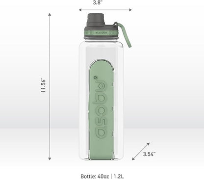 Asobu Electrolyte Bottle – Basil Green