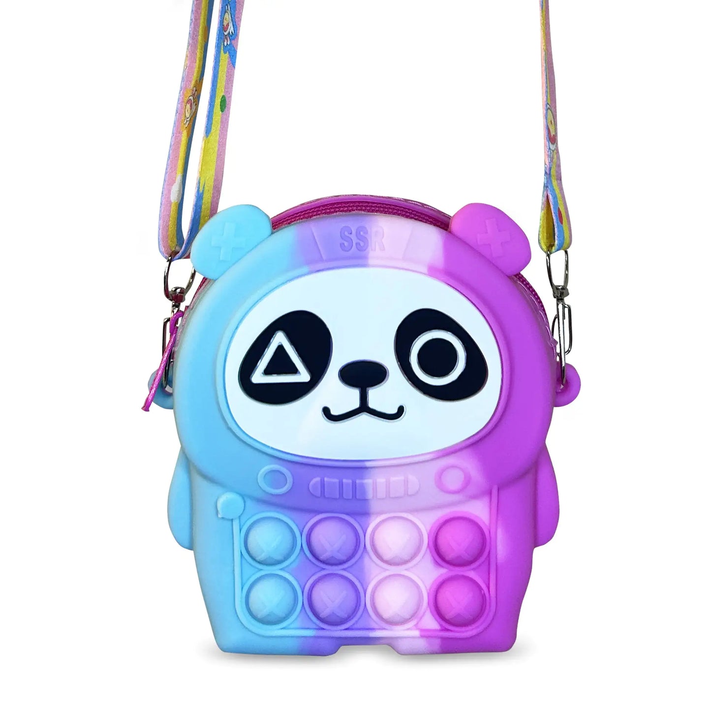 Ogi Mogi Toys Colorful Panda Shoulder Bag