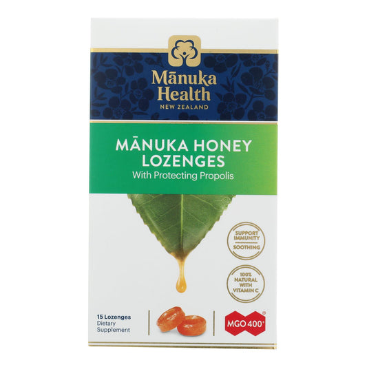 Manuka Health - Loz Honey Mgo 400+ 蜂胶 - 每包 15 粒