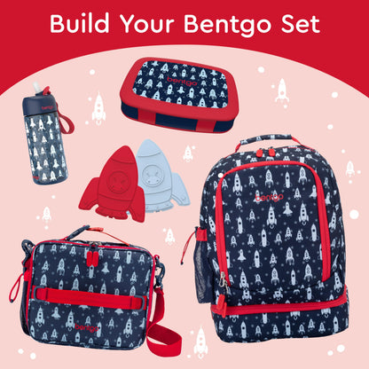 Bentgo Kids Prints Leak-Proof, 5-Compartment Bento-Style Kids Lunch Box - Ideal Portion Sizes for Ages 3-7, Durable, Drop-Proof, Dishwasher Safe, & Made with BPA-Free Materials (Puppy Love)