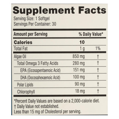 Iwi - 补充 Alge Epa/dha Omega3 - 1-30 粒胶囊