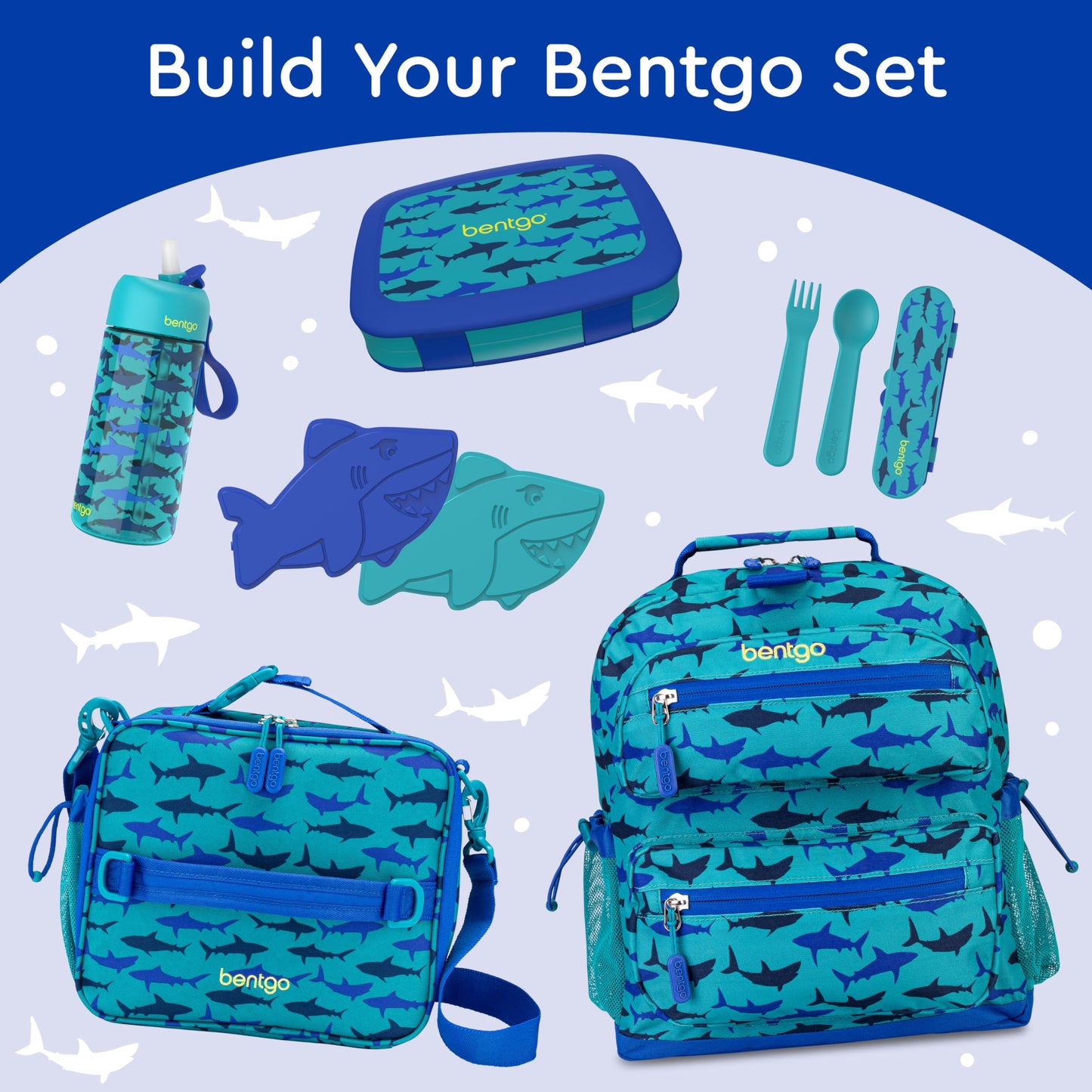 Bentgo Kids Prints Leak-Proof, 5-Compartment Bento-Style Kids Lunch Box - Ideal Portion Sizes for Ages 3-7, Durable, Drop-Proof, Dishwasher Safe, & Made with BPA-Free Materials (Puppy Love)