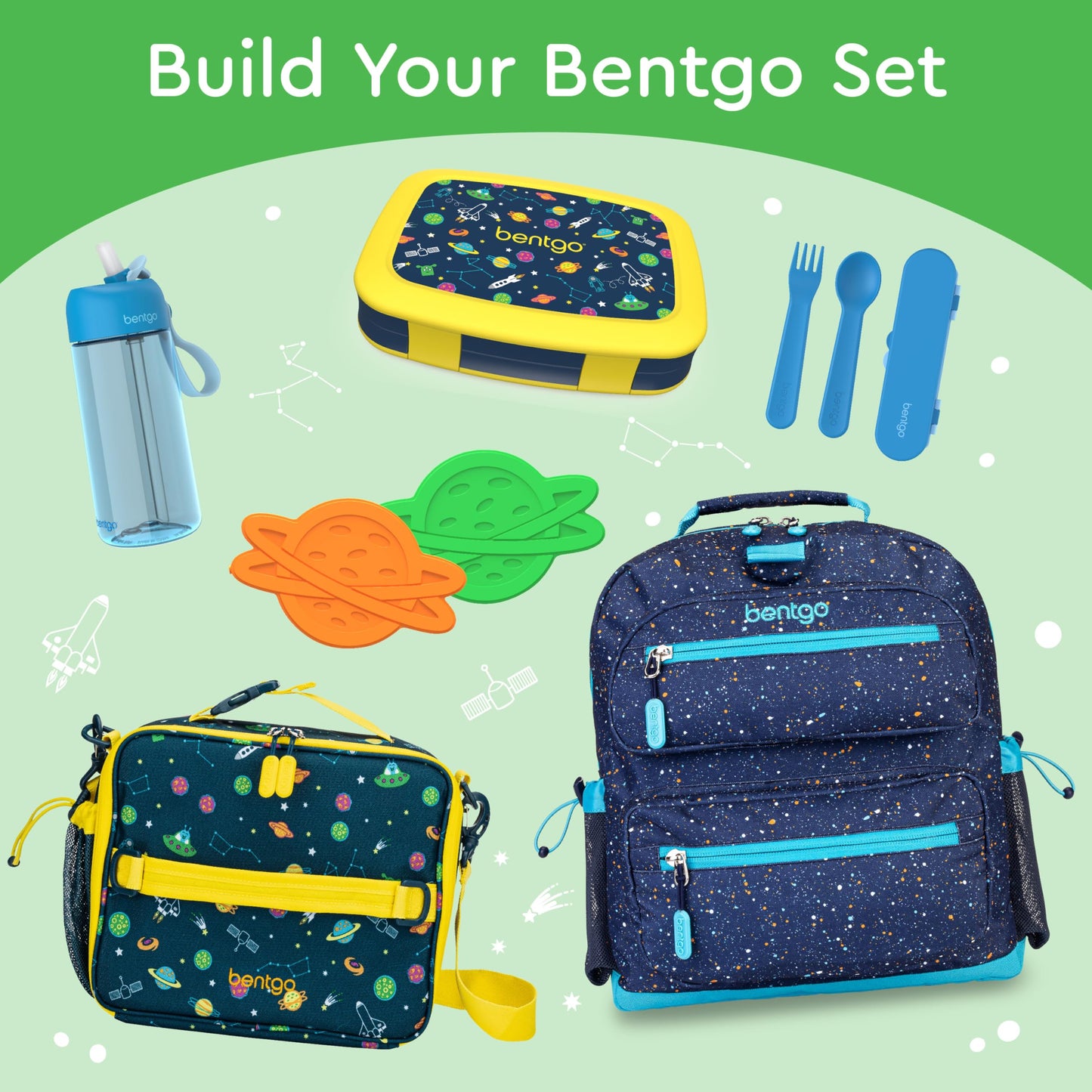 Bentgo Kids Prints Leak-Proof, 5-Compartment Bento-Style Kids Lunch Box - Ideal Portion Sizes for Ages 3-7, Durable, Drop-Proof, Dishwasher Safe, & Made with BPA-Free Materials (Puppy Love)