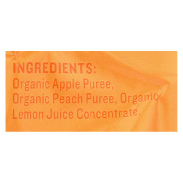 Peter Rabbit Organics Fruit Snacks - Peach And Apple - Case Of 10 - 4 Oz.