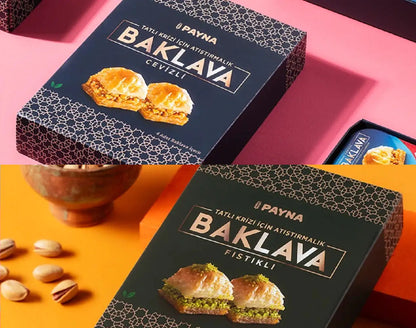 Payna Walnut Baklava 4-pack box