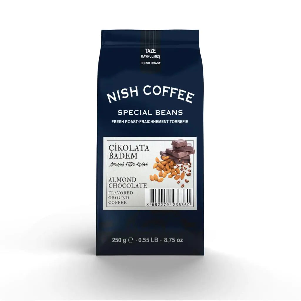 Nish Chocolate Almond Flavored Filter Coffee 250 Gr