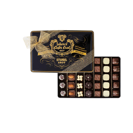 Şekerci Cafer Erol Special Chocolate - Retro Tin Box - 460 g