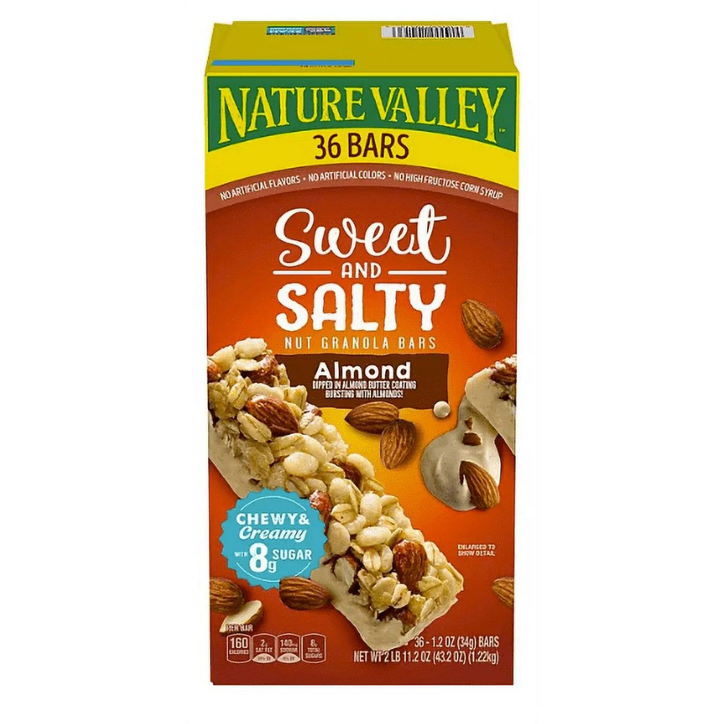 Nature Valley Sweet and Salty Nut Almond Granola Bars (36 ct.)