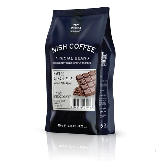 Nish Swiss Chocolate Flavored Filter Coffee 250 Gr