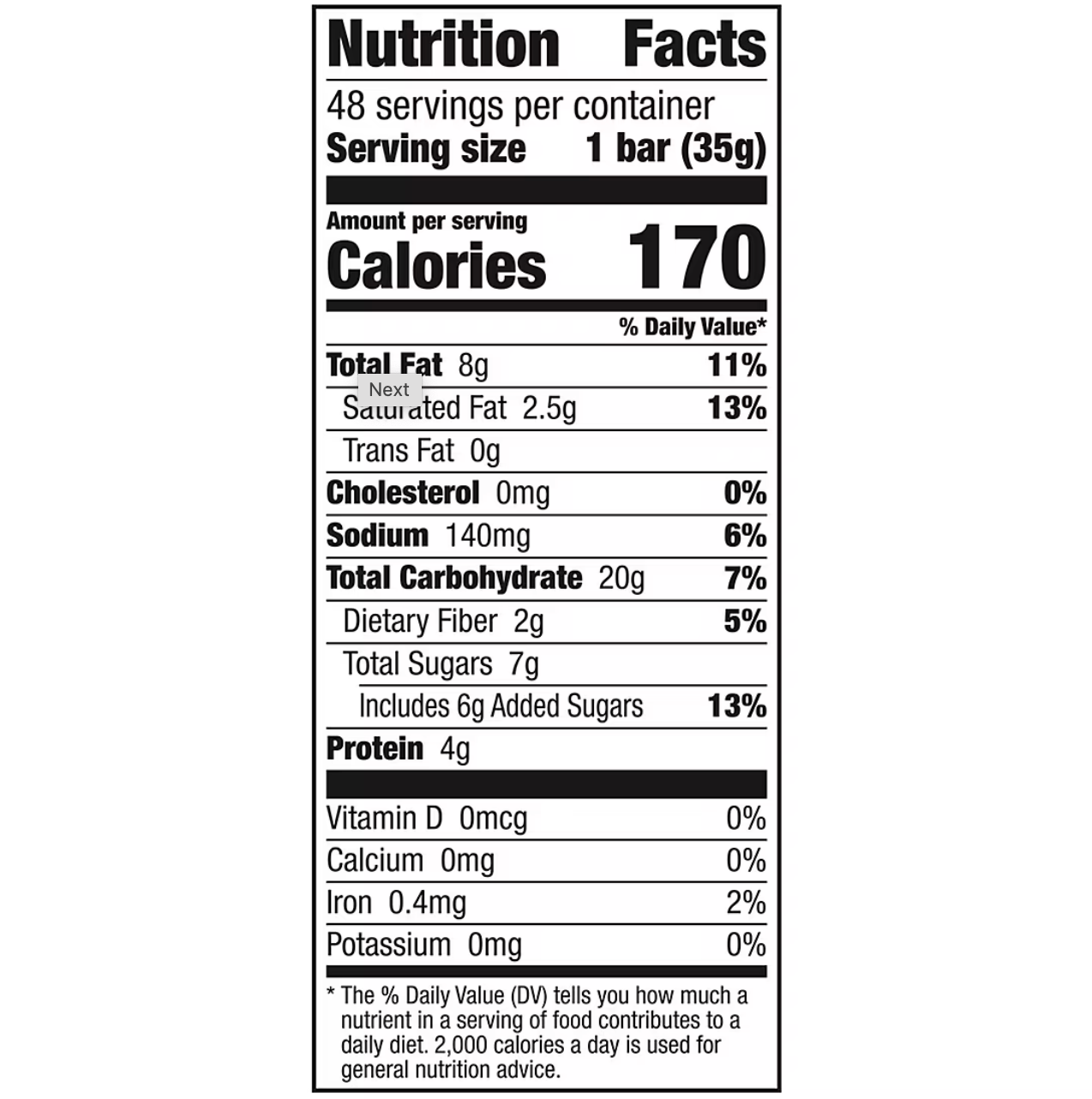 Nature Valley Sweet & Salty Peanut Granola Bars, 48 ct.