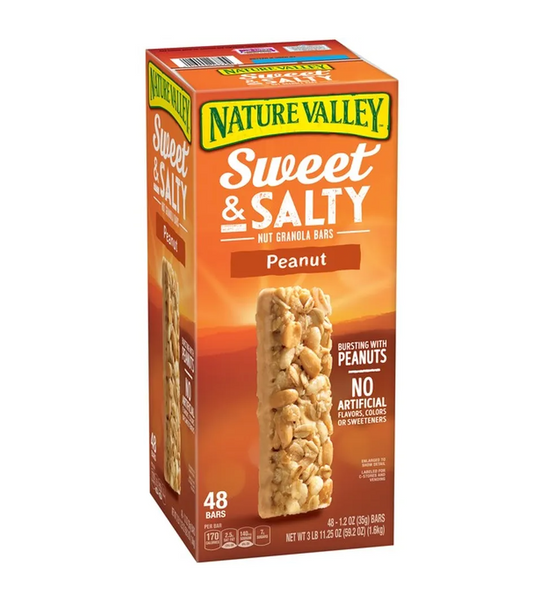 Nature Valley Sweet & Salty Peanut Granola Bars, 48 ct.