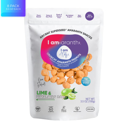 Lime & Himalayan Salt Peanuts (8-pack/3.5oz each)