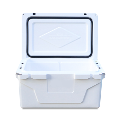 White outdoor Camping Picnic Fishing portable cooler 65QT Portable Insulated Cooler Box