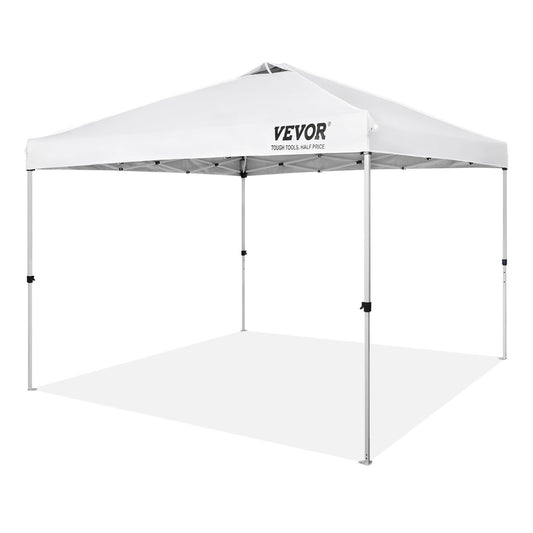 VEVOR Pop Up Canopy Tent, 10 x 10 ft