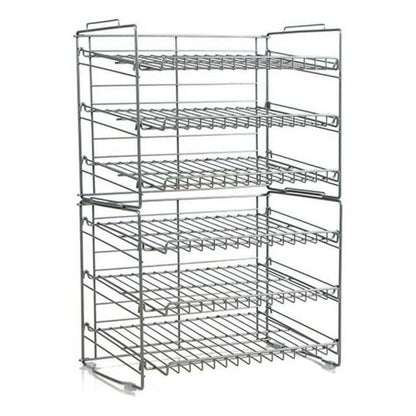 6-Tier Gravity Fed Canrack Kitchen Cabinet Organizer