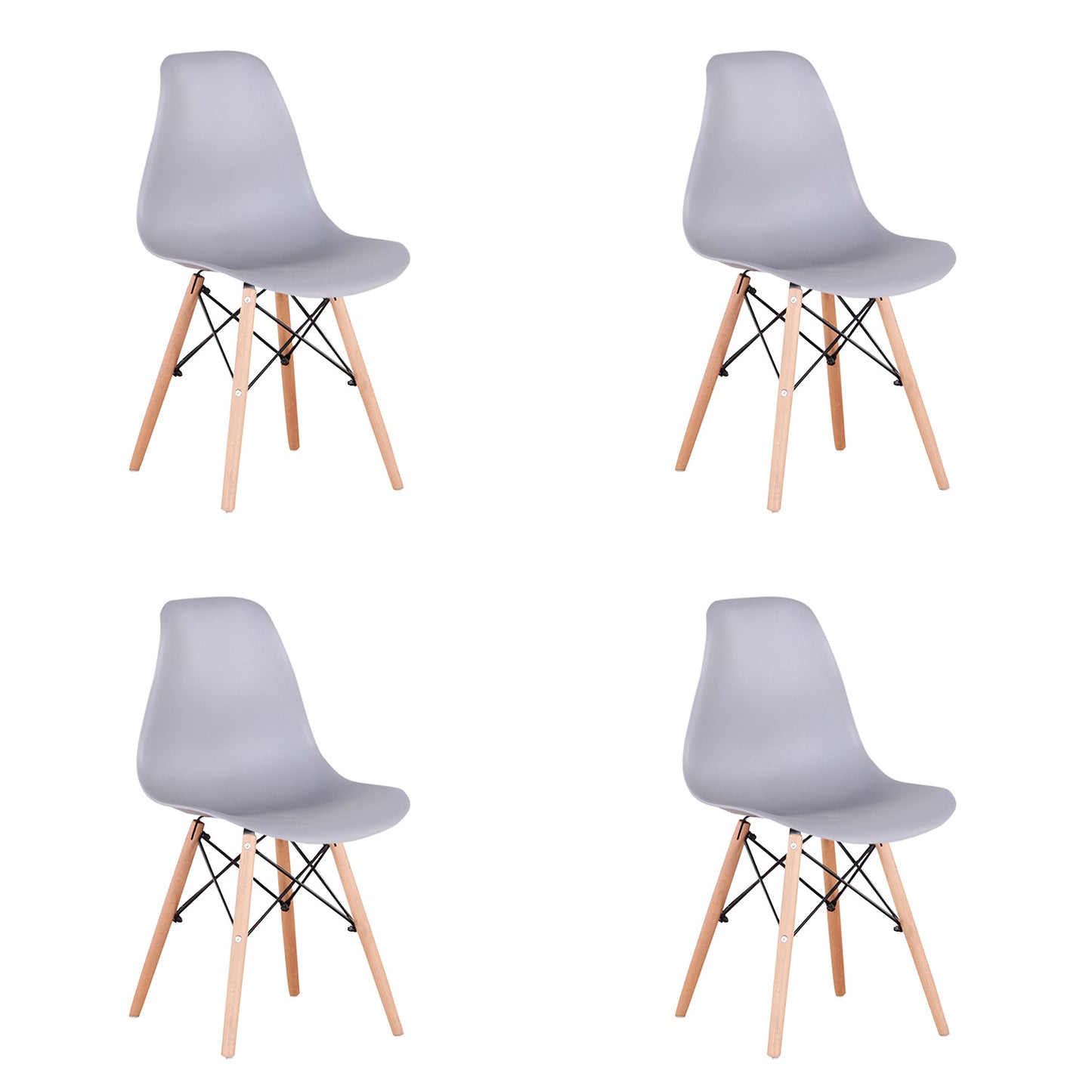 Set of 4 Modern Style Dining Chair