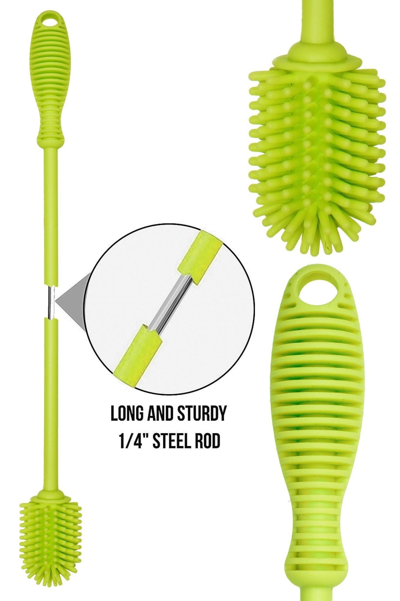 Brush Silicone Bottle Cleaner Brush