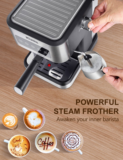 Espresso Machine with Milk Frother