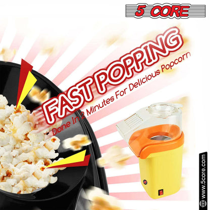 5 Core Hot Air Popcorn Popper Machine