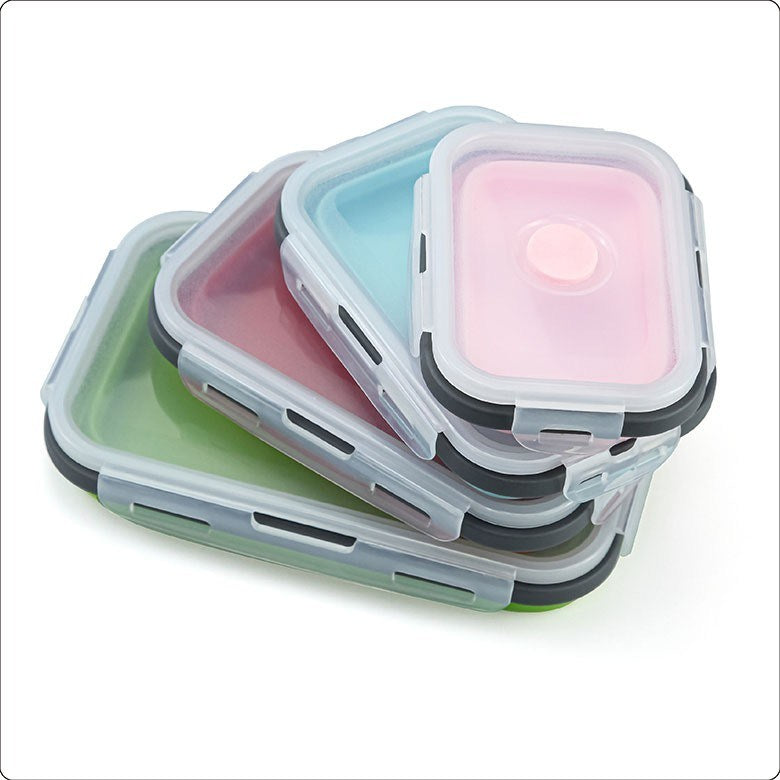 Reusable Pizza Storage Container with  Microwavable Serving Trays