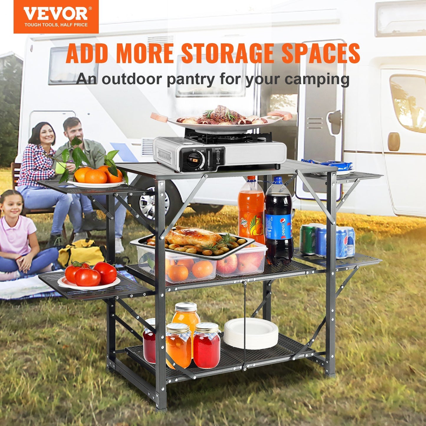 VEVOR Camping Kitchen Table