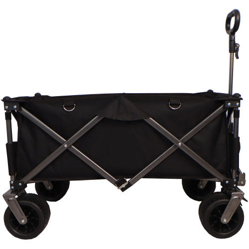 Folding Wagon, Heavy Duty Utility Beach Wagon Cart