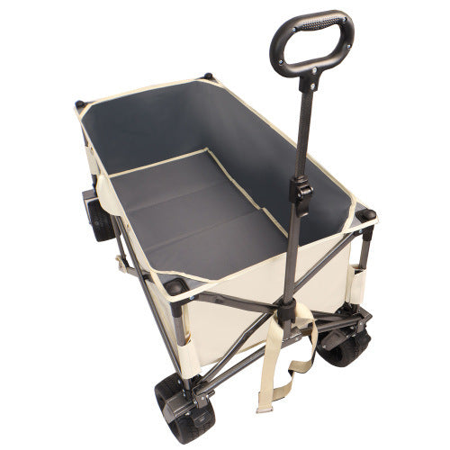 Folding Wagon, Heavy Duty Utility Beach Wagon Cart