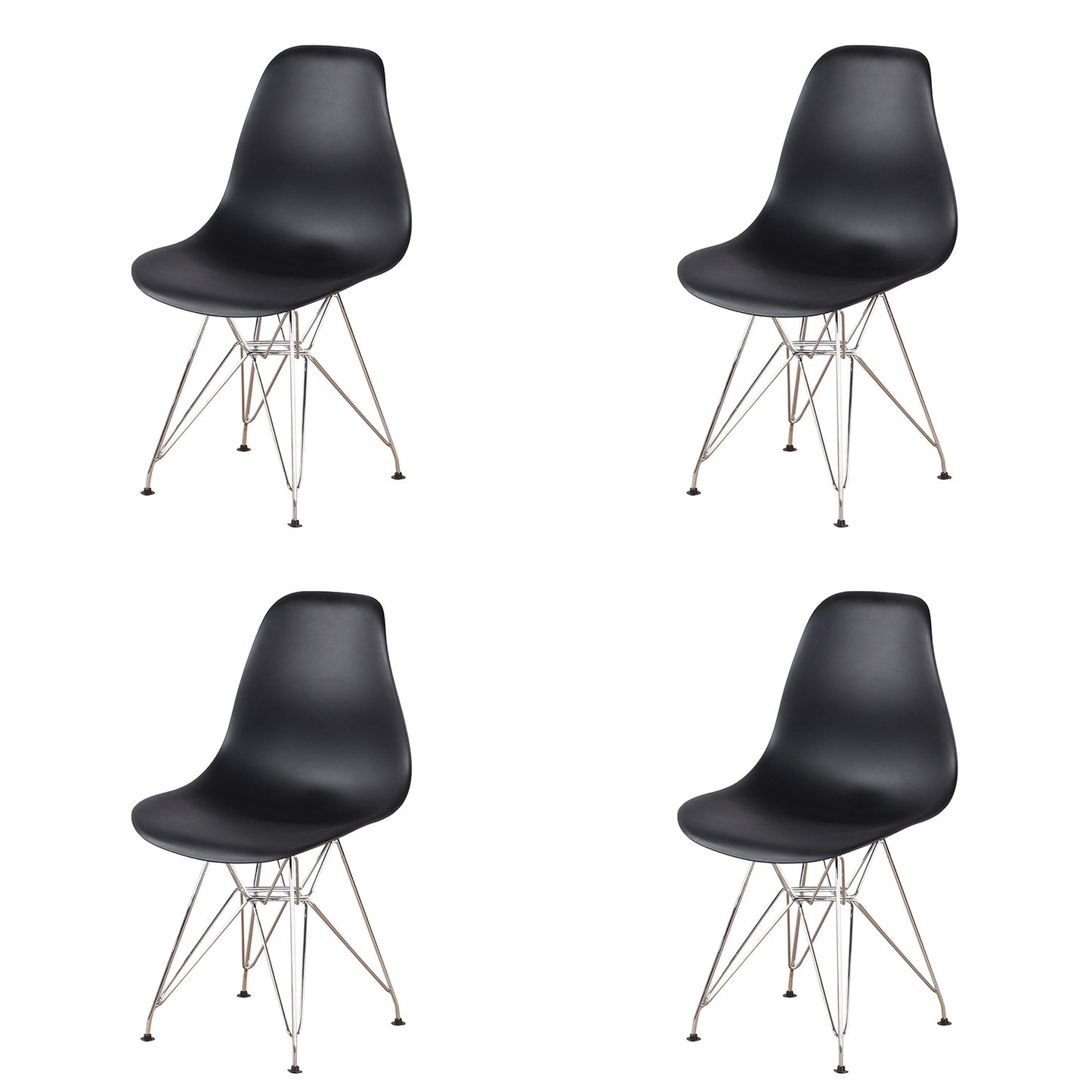 Set of 4 Modern Style Dining Chair